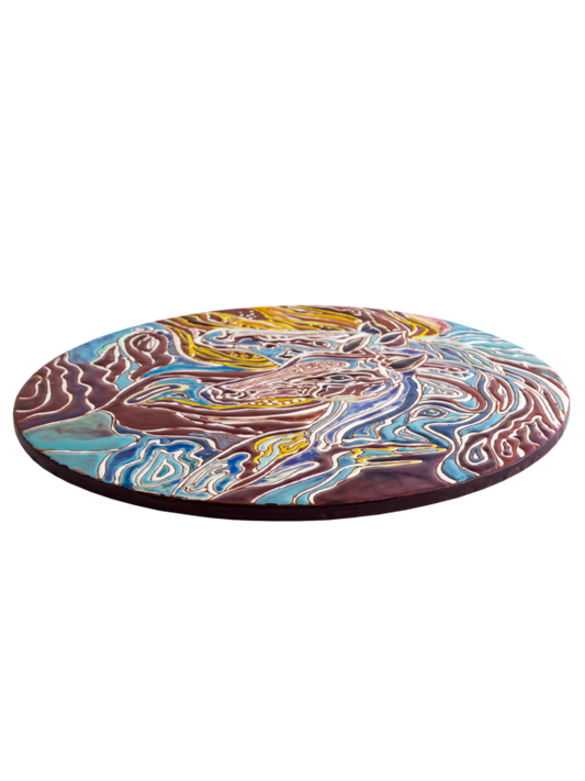 Decorative Ceramic Cheeseboard
