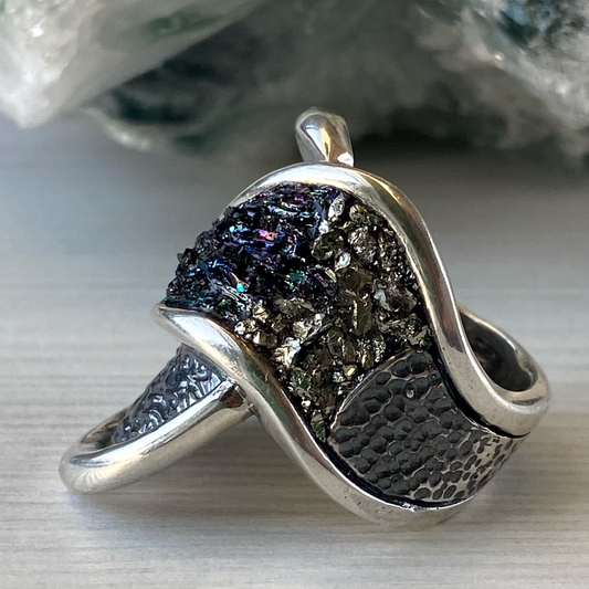 Gemstones Silver Jewelry Set