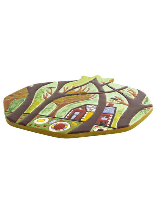 Decorative Ceramic Cheeseboard