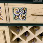 Wooden Ceramic Tile Dresser