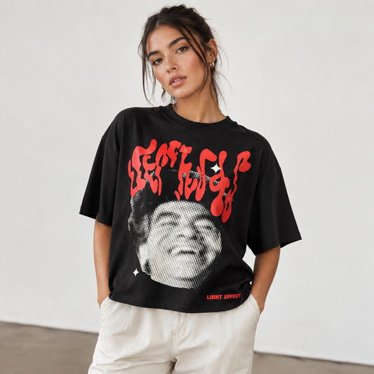 Black Graphic T-Shirt