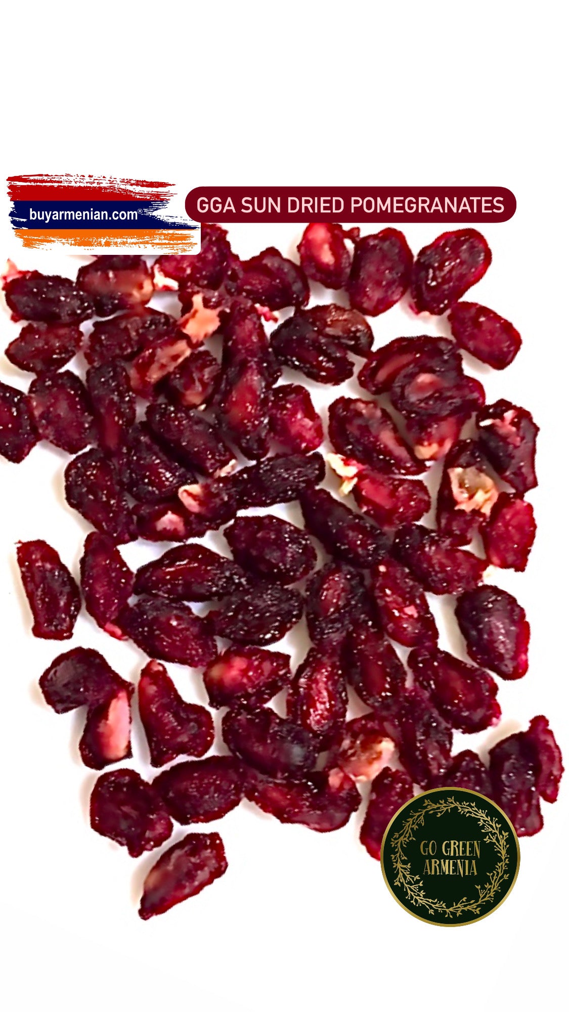 Sun Dried Pomegranate Arils