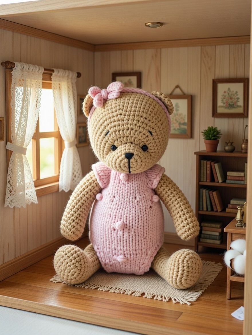 Eco toy bear