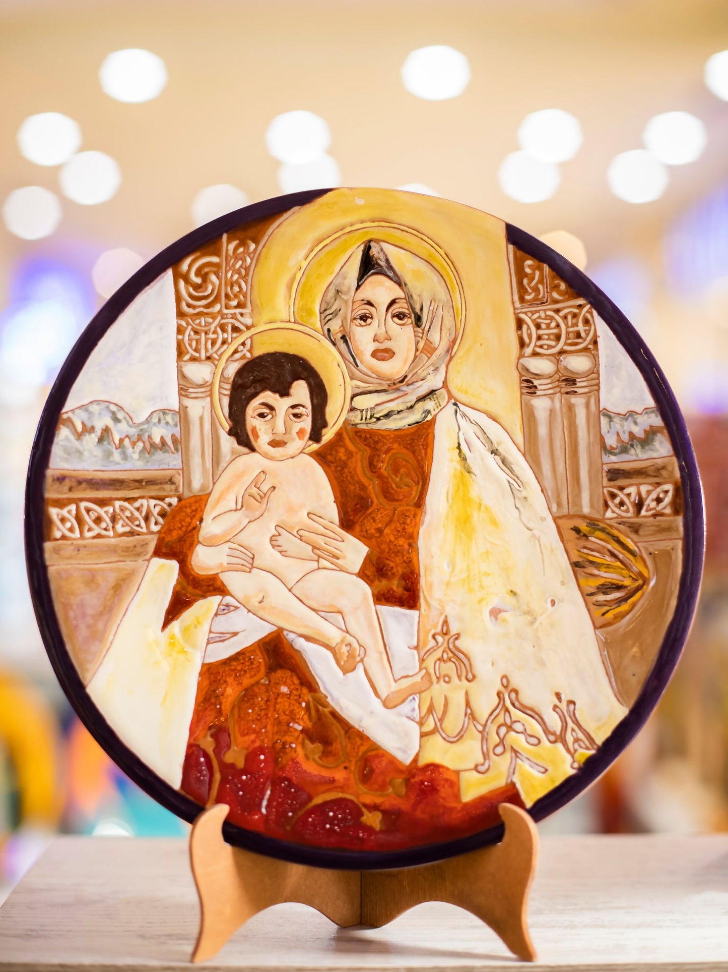 Decorative Ceramic Plate