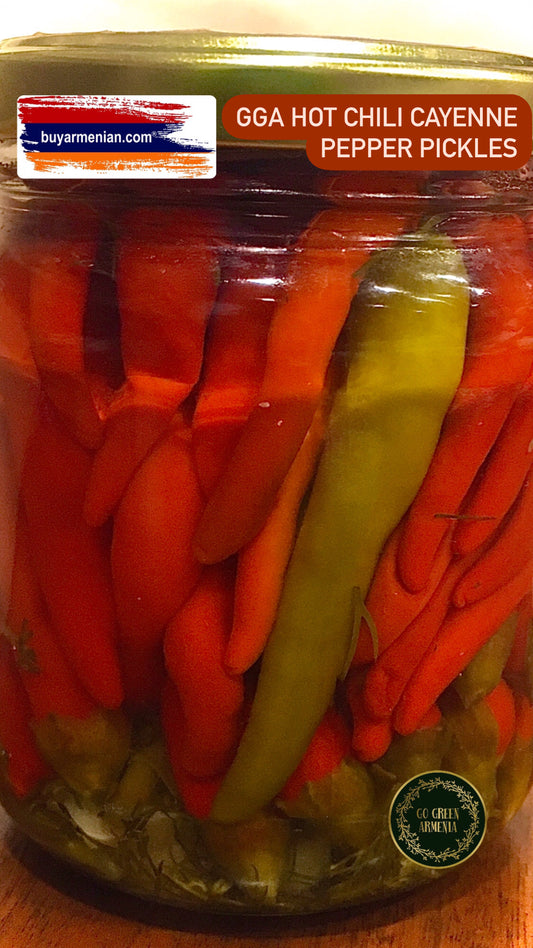 GGA HOT CHILI CAYENNE PEPPER PICKLES 250g