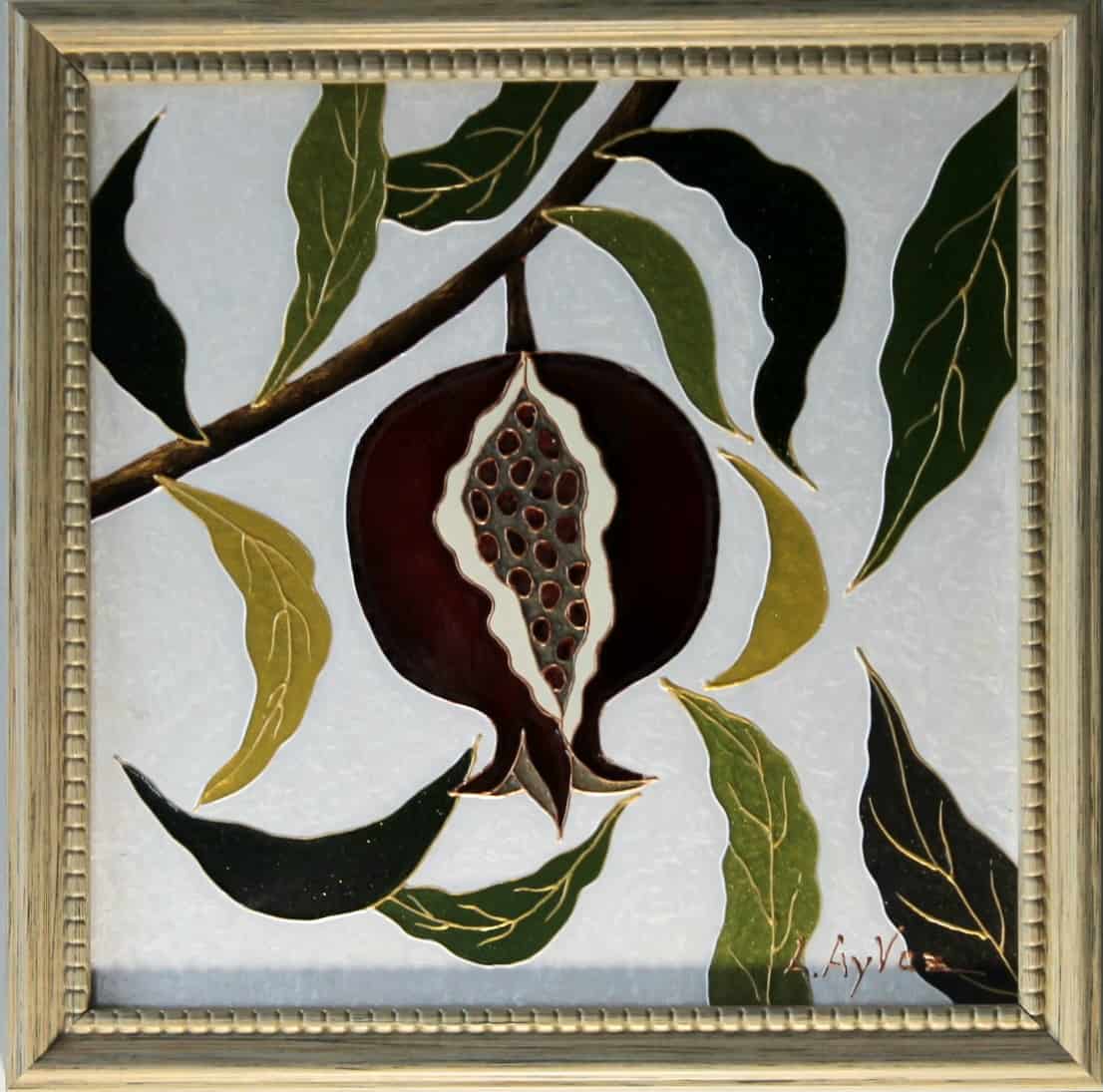 "Pomegranate On A Branch"