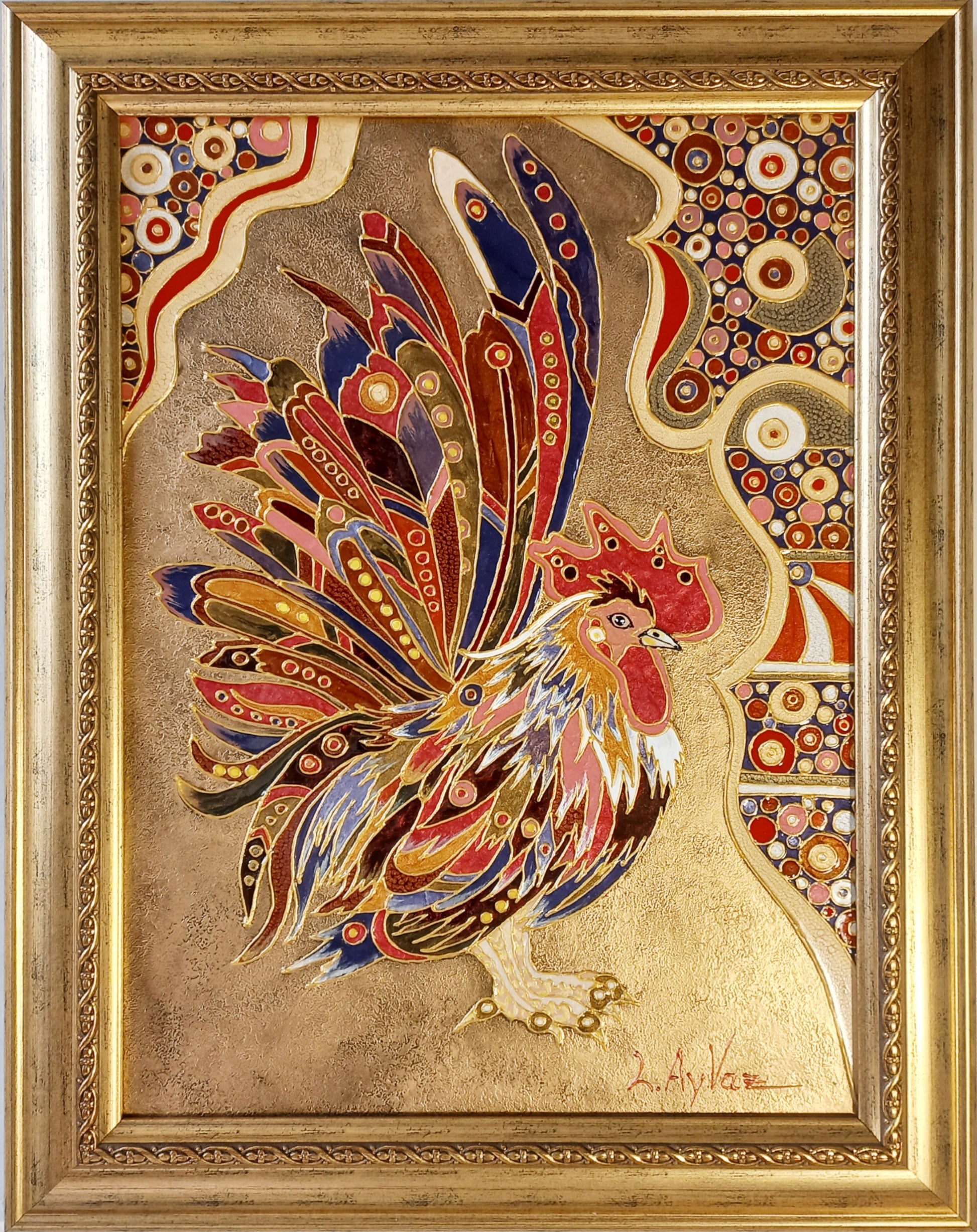 " The golden cockerel"