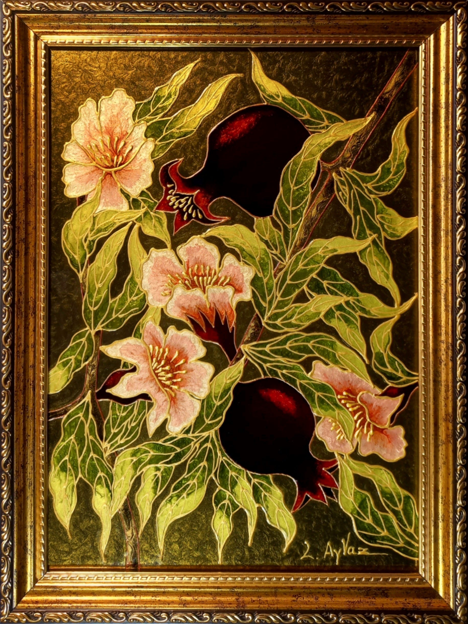 "A Pomegranate In Blossom"