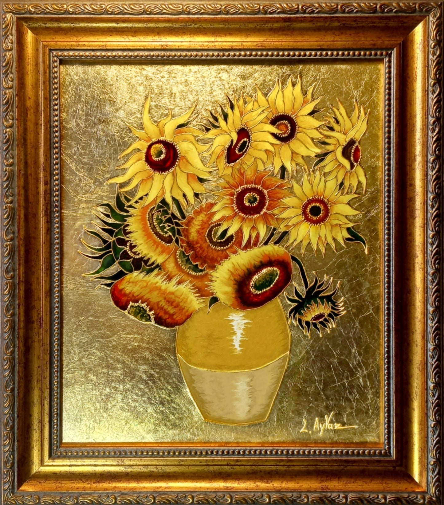 "Inspired by Van Gogh"