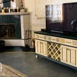 Wooden Ceramic Tile Dresser