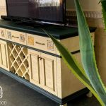 Wooden Ceramic Tile Dresser