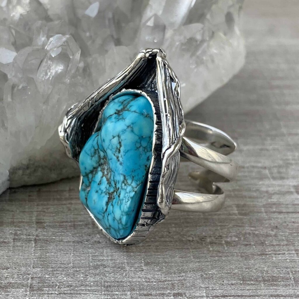 Turquoise Silver Ring