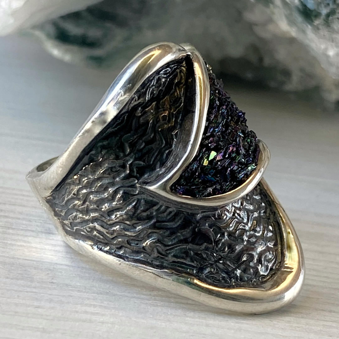 Gemstones Silver Jewelry Set