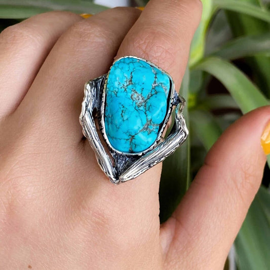 Turquoise Silver Ring