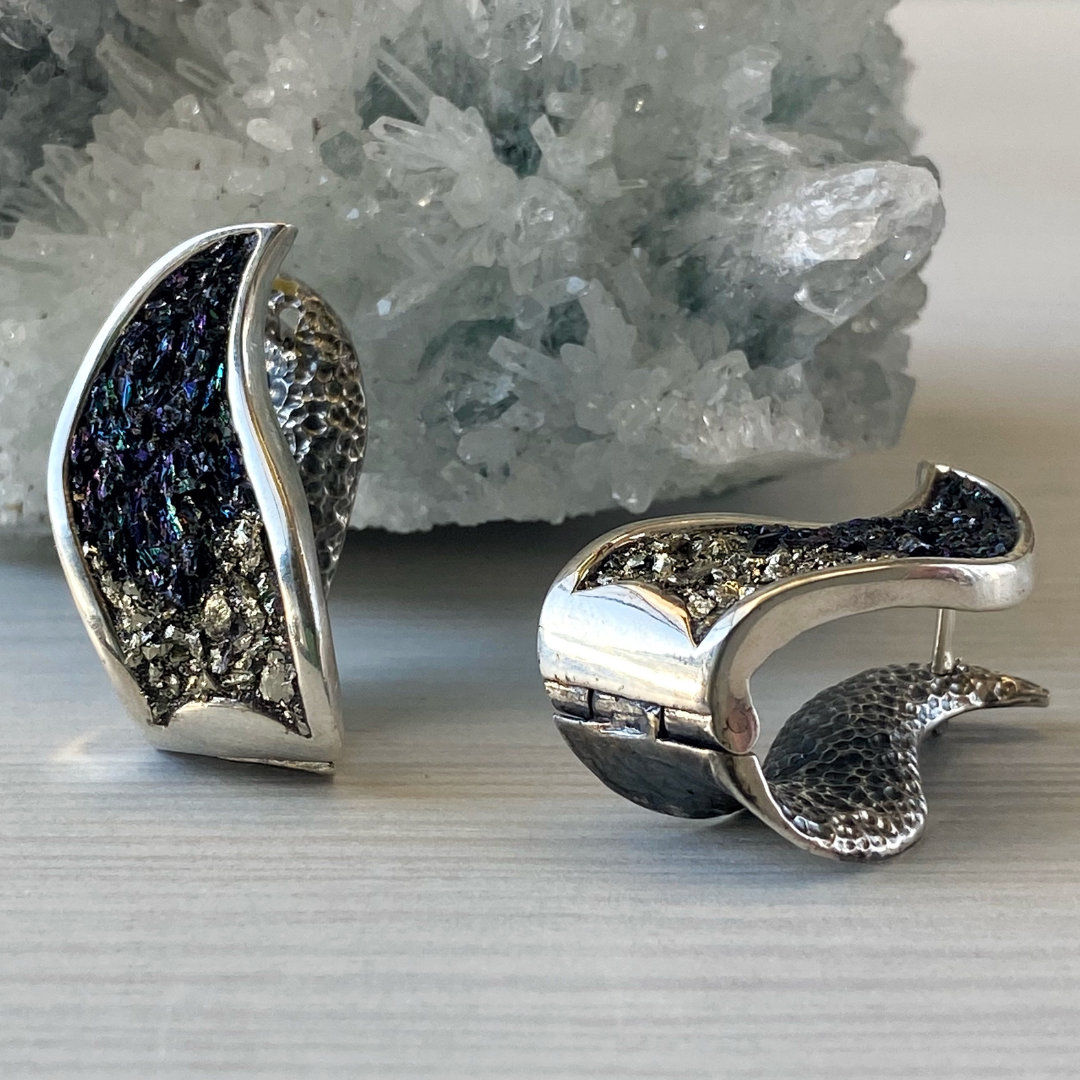 Gemstones Silver Jewelry Set