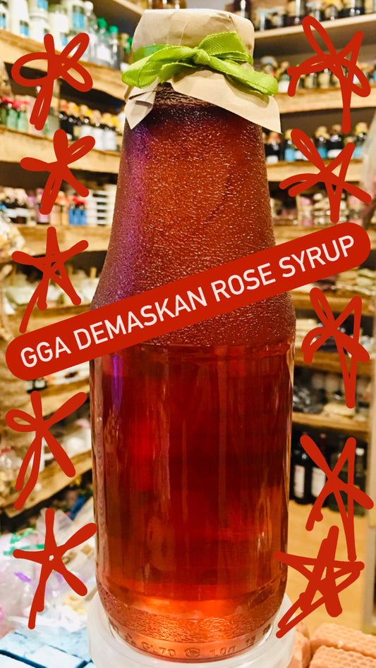 Damask Rose Syrup
