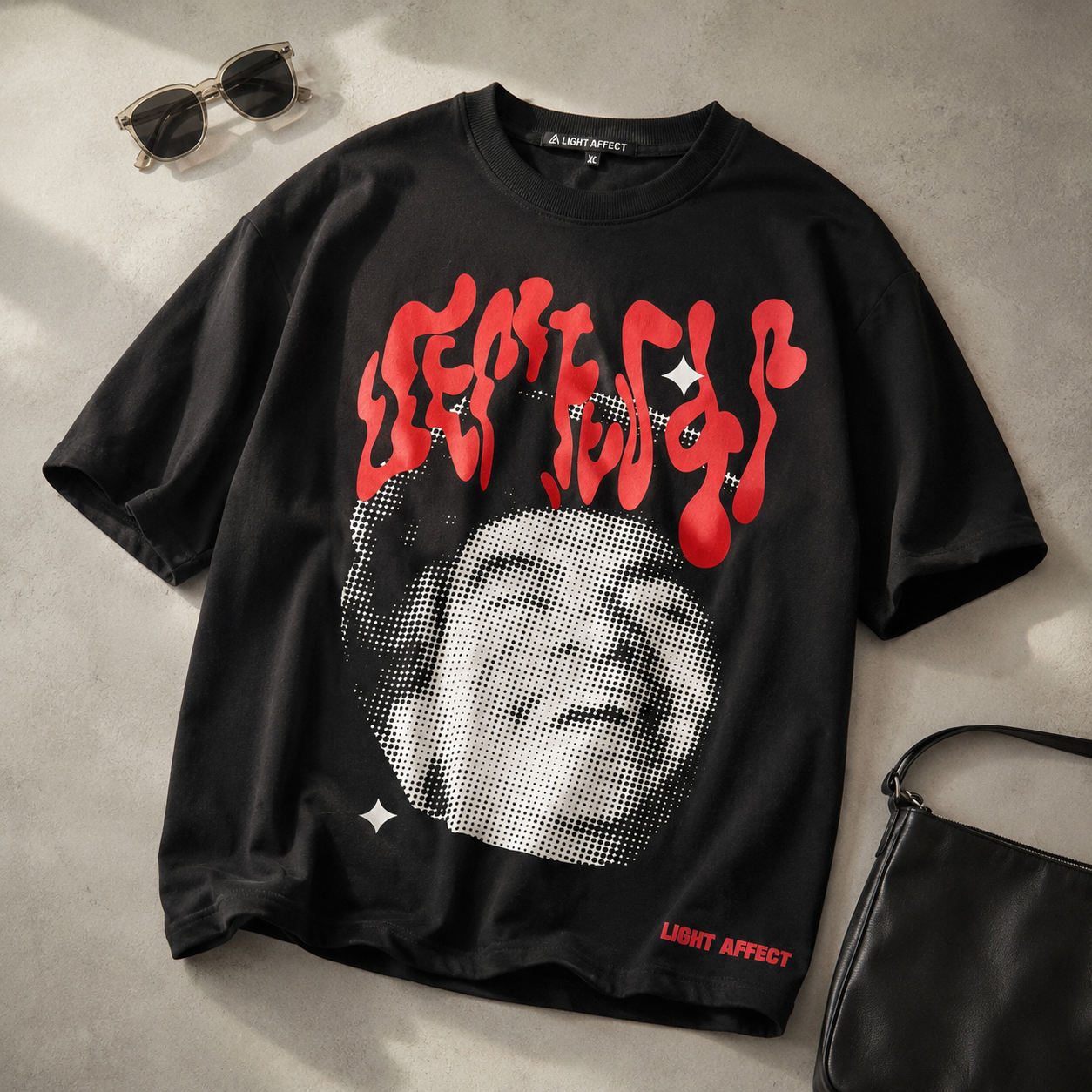 Black Graphic T-Shirt