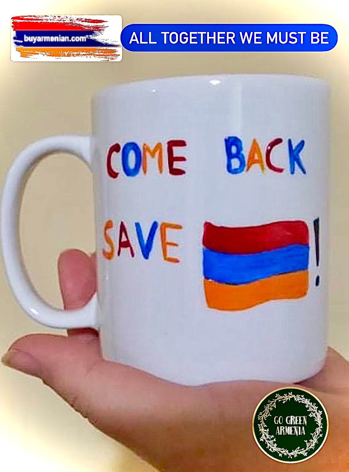 "Sos Come Back" Mug