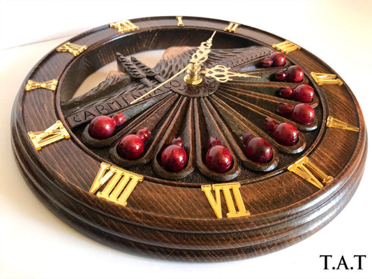 "Ararat" Wooden Wall Clock Small