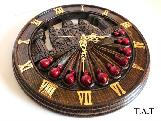 "Saint Etchmiadzin" Wooden Wall Clock