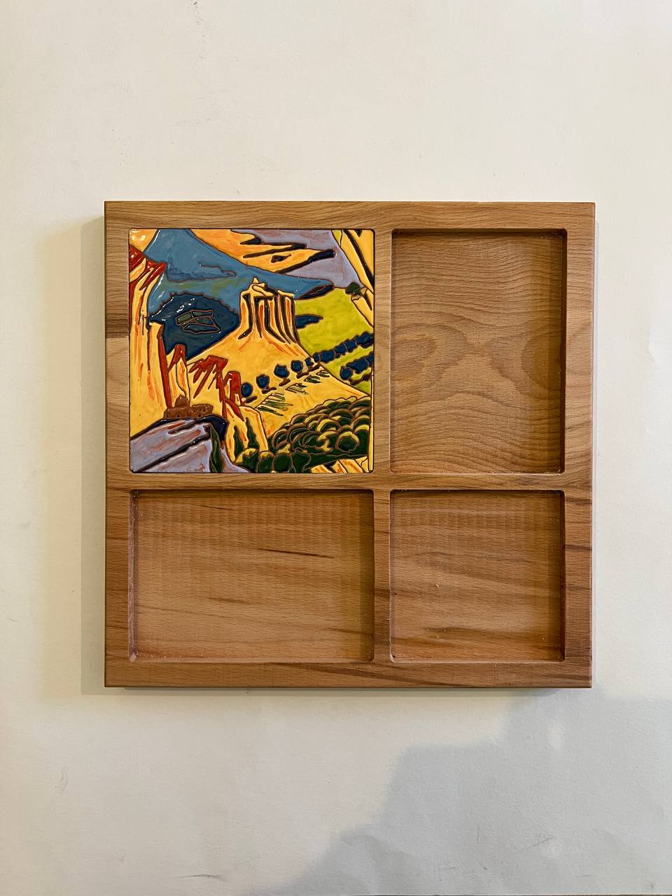 Wooden Ceramic Tile Dresser