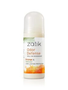 Odor Defense Roll on Deodorant Orange and Vetiver
