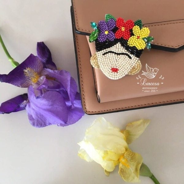 "Frida Kahlo" Brooch