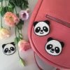 Panda brooch