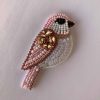 "Pink Bird" Brooch