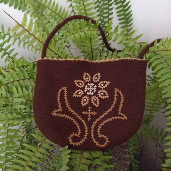 Marash Embroidery Felt Bag