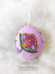 Easter egg.Ourfa embroidery