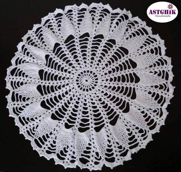 Astghik handmade Crochet table cloth