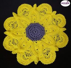 Handmade Table Crocheted Cloth
