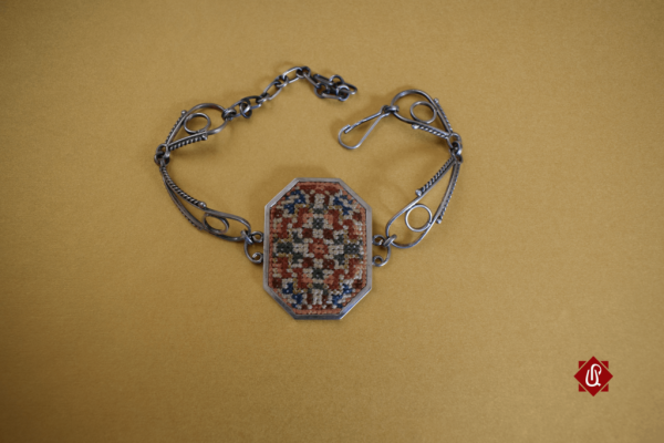 "Armenian Ornament" Silver Bracelet