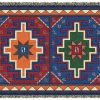 Armenian Alphabet Tapestry Throw on a Rug Design by Anet's Collection