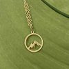 We Are our Mountains Ararat Gold Necklace