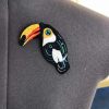 Toucan brooch (pin)