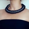 Avangard Crochet Chain Necklace