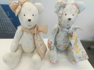 Personalized Armenian Handmade Teddy with Name on Scarf