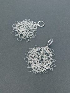 Wire Chaotic Earrings