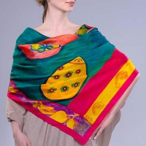 HASIS natural silk scarf SAZ