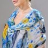 HASIS chiffon scarf LOVE