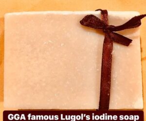 Lugol’s iodine Handmade Soap Anti-bacterial Anti-fungal Anti-viral