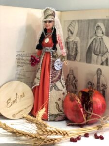“EmAni” doll, Armenian modern costume