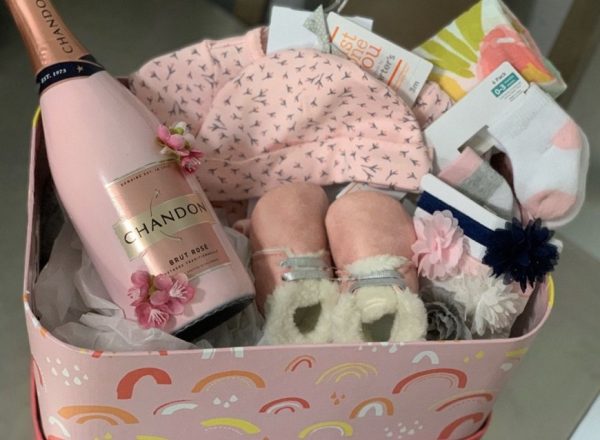 Baby Girl Welcome/Congratulatory Basket