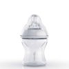 Bebek Plus Bottle 5oz+8oz and Flexible Spout 5oz Cup w/ Handles Pinkbubblegum Combo (set of 5)