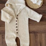 Baby cotton overalls from 0-12 months