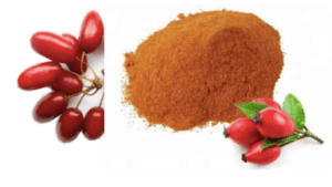 Rosehip and Cornelian Cherry Powder, Organic Certified, Made in Armenia