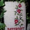 Embroidered Passport Cover