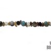 Lava Stone , Moon Stone , Natural rocks , Yashma blue stone and Healing Crystal Gemstones Bracelet
